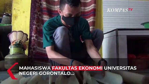 Unik! Mahasiswa di Gorontalo Produksi Keripik dari Pelepah Pisang
