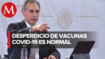 Se aplicaron 2 mil 924 vacunas anticovid; una dosis se desperdició: López-Gatell