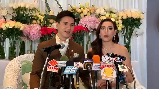 เปปเปอร์ อดีตบอยแบนด์วงยูเอชที ควงเจ้าสาว ครีม ศุภากร แถลงข่าวแต่งงาน ที่ ศาลาริมน้ำ ห้องบ้านน้อย โรงแรมแมนดาริน โอเรียนเต็ล กรุงเทพฯ #ข่าวสดบันเทิง