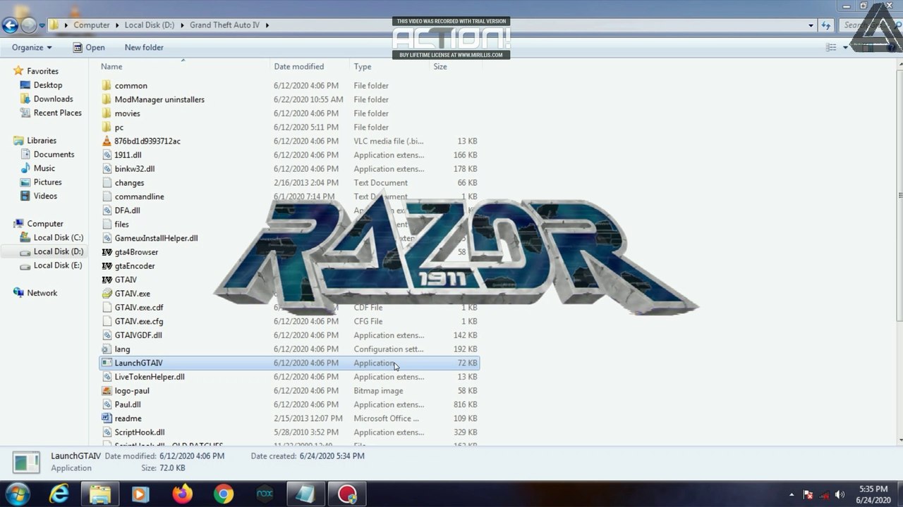 GTA IV FATAL ERROR FIXED +RAZOR 1911 Launcher II 100% Working.