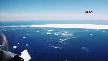 Antarktika’dan kopan dünyanın en büyük buzdağı böyle görüntülendi