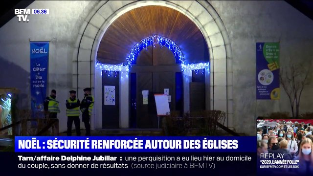 Noël : sécurité renforcée autour des églises