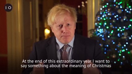 Boris Johnson a megállapodást lobogtatva üzent népének