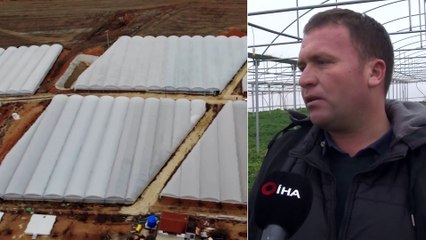 Bozkırın Ortasında Kurduğu Seralarla Kendi İşinin Patronu Oldu