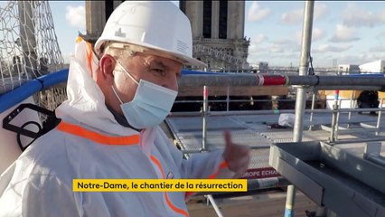Cathédrale Notre-Dame : le point sur des travaux qui avancent bien