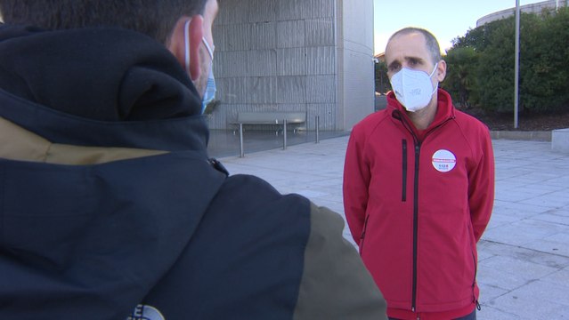 David García, portavoz de Emergencias 112 Comunidad de Madrid
