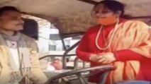 Sadhvi Prachi talks to farmers on Farm laws