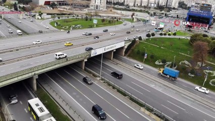 D-100 karayolundaki bir garip merdiven kaldırıldı