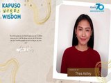 Kapuso Words of Wisdom:  Keep doing good things, Kapuso!