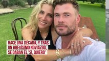 Elsa Pataky y Chris Hemsworth celebran 10 años de amor