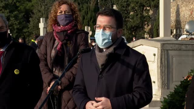 Aragonès: Tuvimos que aguantar cómo una monarquía salpicada por la corrupción, nos hablaba de ética