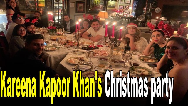 Karisma, Soha, Kunal and others attend Kareena's Christmas party