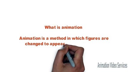 What is animation Types of animation   Animation meaning in english