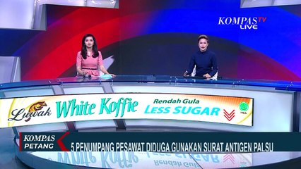 Lima Penumpang Pesawat Dari Jakarta Diduga Gunakan Surat Hasil Antigen Palsu