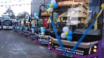 Van Büyükşehir Belediyesi tarafından alınan 22 otobüs hizmete başladı