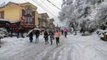 Snowfall in Uttarakhand due to cold wave