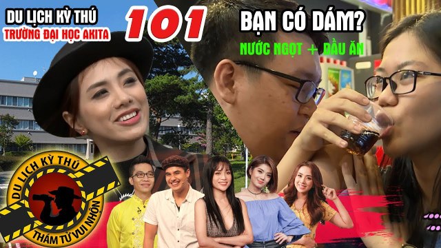 NHỮNG THÁM TỬ VUI NHỘN #101 UNCUT | Miko tham quan trường đại học Nhật - BẠN CÓ DÁM? cùng Hoàng Pơ
