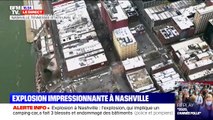 Aux États-Unis, forte explosion liée à un véhicule dans le centre-ville de Nashville