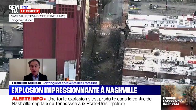 Nashville: pour Yannick Mireur, spécialiste des États-Unis, ce qui frappe, c'est la puissance de l'explosion