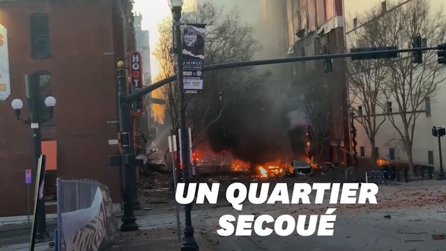 À Nashville, au moins 3 blessés dans une forte explosion liée à un véhicule