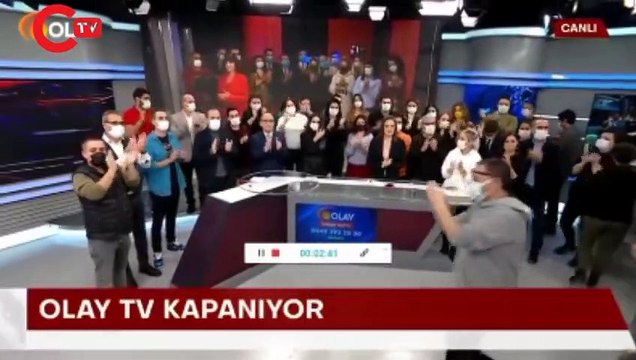 Olay TV, yayın hayatına böyle veda etti
