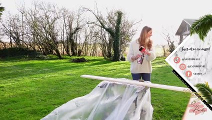 Je pose les étagères et je DIY la déco dessus !