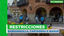 Restricciones en diferentes ciudades para este 25 de noviembre