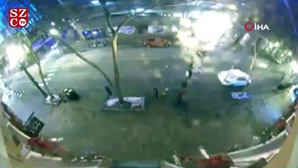 ABD'deki patlama anı kamerada