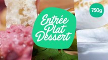 Episode 2 des recettes Entrée, Plat, Dessert - 750g