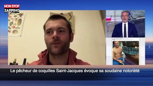 Le pêcheur de coquilles Saint-Jacques évoque sa soudaine notoriété (vidéo)