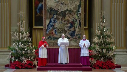 البابا في رسالة الميلاد: وجوه أطفال سوريا والعراق واليمن يجب أن "تهزّ الضمائر"