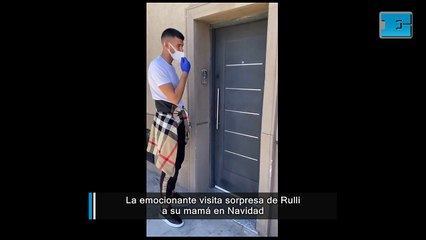 Emocionante: la visita sorpresa de Gerónimo Rulli a su madre