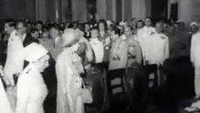 Serment des infirmieres devant la reine - Archives de la ERT