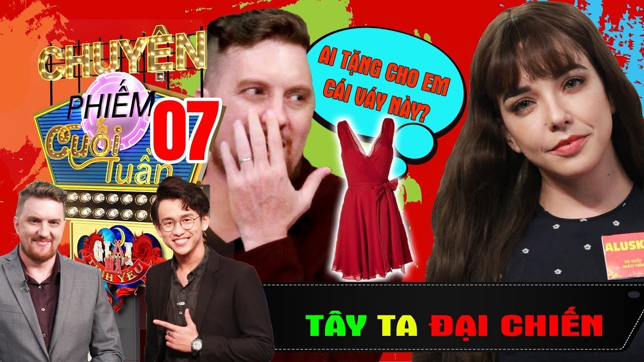 TÂY TA ĐẠI CHIẾN #GMTY #7 | Trai TÂY ghen bạn gái được tặng váy sexy - Tuyệt chiêu làm lành người ấy