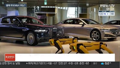 낸드사고, 로봇사고…올해 국내 M&A 1위는?