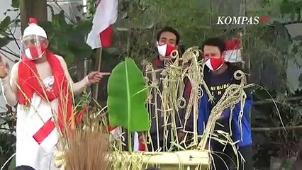 Mengisi Waktu Liburan Sekolah dengan Main Wayang Suket