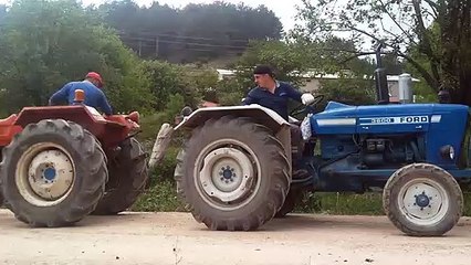 Fiat 480 S8 ile Ford 3600 çekişmesi