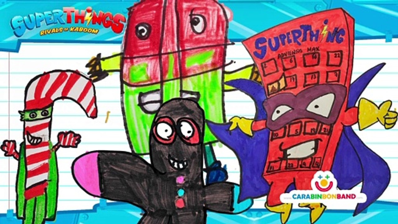 SUPERTHINGS DE NAVIDAD INVENTADOS POR LOS NIÑOS - by CARA BIN BON BAND