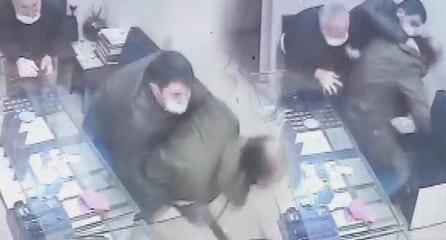 Kuyumcudaki dehşet saniye saniye görüntülendi