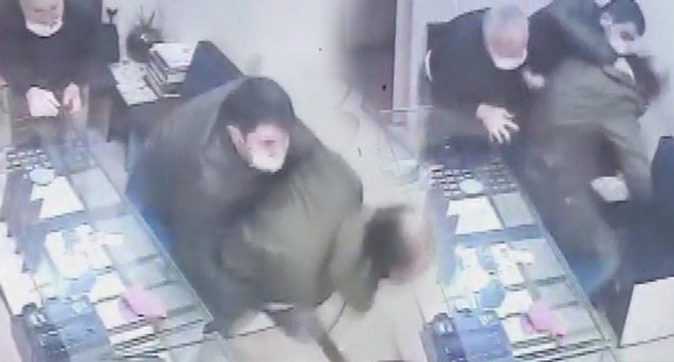 Kuyumcudaki dehşet saniye saniye görüntülendi