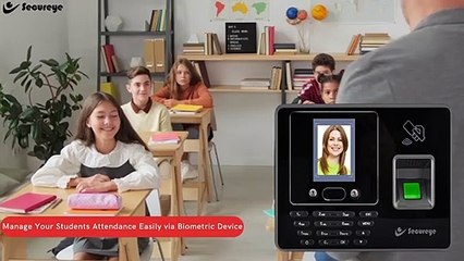 Manage Your Students Attendance Easily via Biometric Device - Secureye