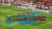 Evolution Goals - Carlos Tevez - Manchester Golden Boy