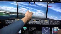 Lise bahçesinden havalanan yolcu uçağı, dünyayı geziyor | Video