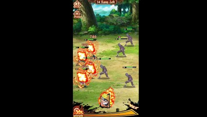 Gameplay AFK Naruto - Browser Game - Main Quest
