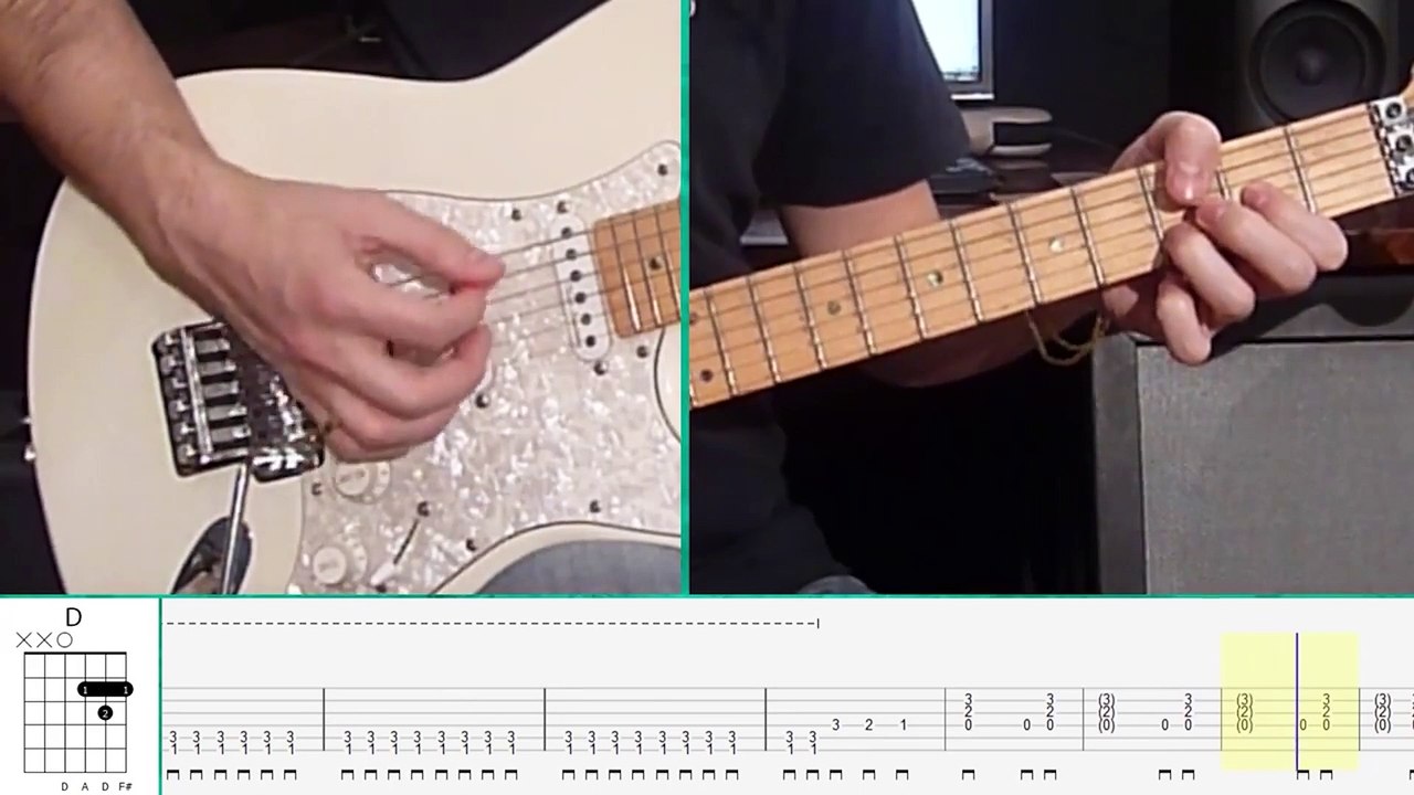 Deep Purple - Highway Star (Guitar Tutorial)