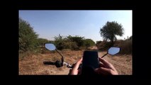 Ride to Babia Lake, Kutch, Wrong turn -GPS stopped-Lost in the Bushes
