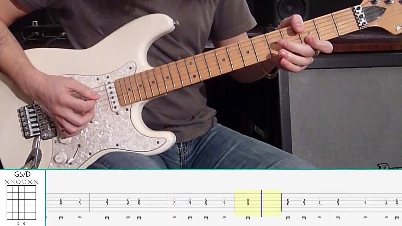 Deep Purple - Smoke On The Water (Guitar Tutorial)