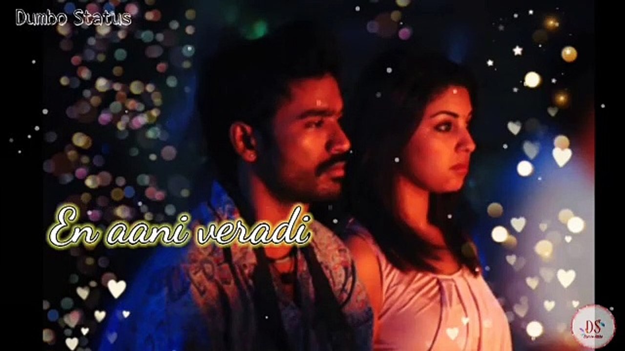 En Aayul Rekai Neeyadi [] Danush & Richa [] Whatsapp Status