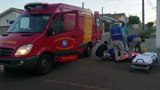 Adolescente sofre fraturas após se envolver em colisão no Angra dos Reis