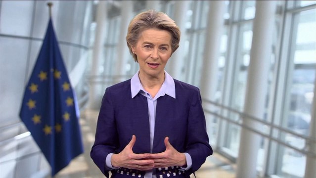 Von der Leyen anuncia la llegada de la vacuna contra el coronavirus